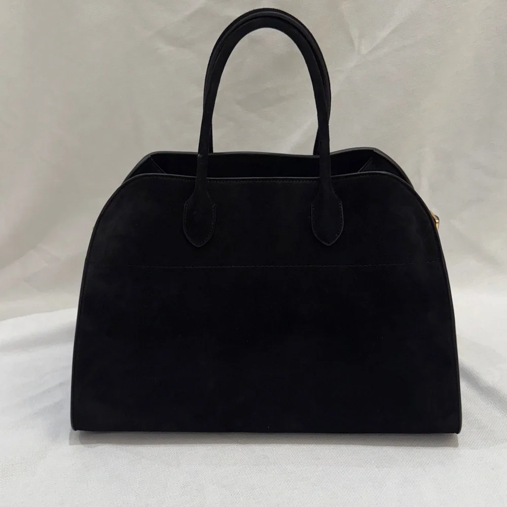 NWT The Row Soft Margaux 15 Bag in Suede - Picture 3 of 9
